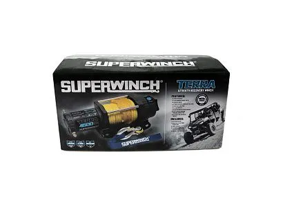 Superwinch TERRA 45 лебедка электрическая синт. трос