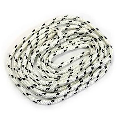 Трос плетеный ШВАРТОВЫЙ 12,0 мм, 2100 кг 6 м, с огоном 30 см