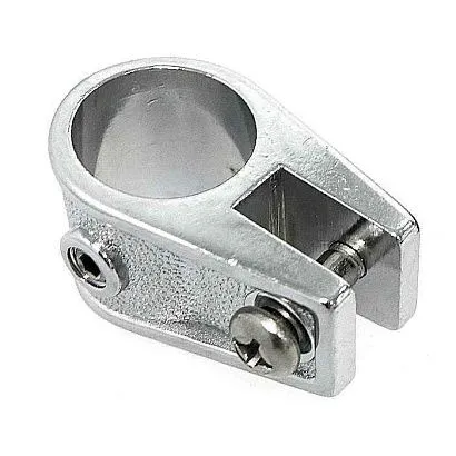 Кронштейн рамы тента 7/8" скользящий, сталь хромированная