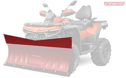 Надставка отвала (красный)  для Отвалы для снега