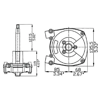 Привод рулевой T-71FC