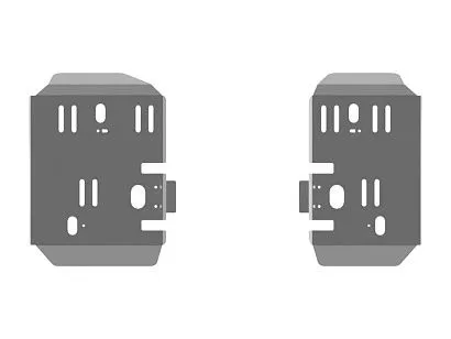 Защита порогов для Polaris Квадроциклов Sportsman 800/500 Touring/X2 2009-11