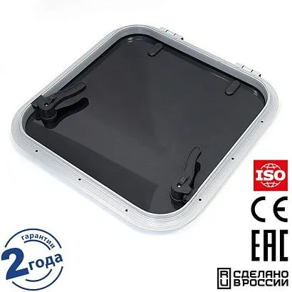 Люк палубный безрамный Пеликан 425x425 R75
