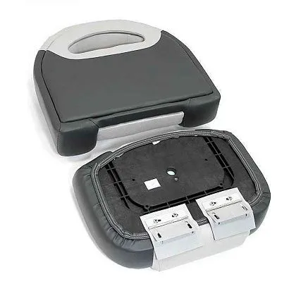 Сиденье мягкое Bass Boat Seat, серо-черное