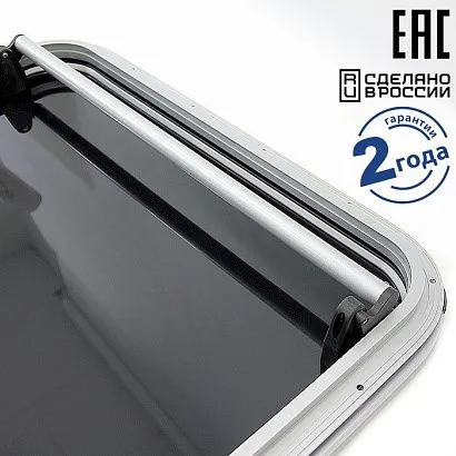 Люк палубный сдвижной Альбатрос ACR (акрил) 835х785