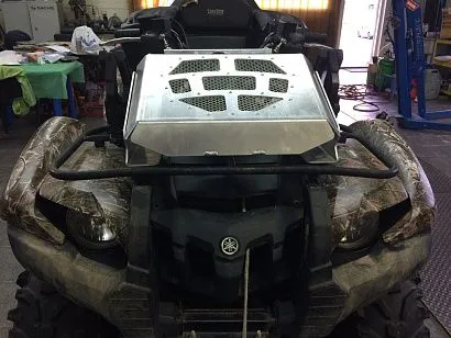 Вынос радиатора (черный) для Yamaha Квадроциклов Grizzly  550/700