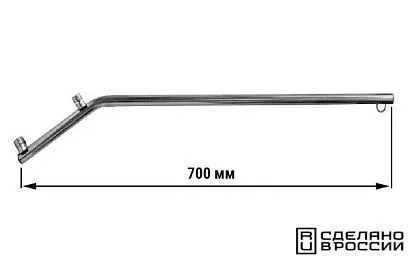 Отвод для троллингового планера 700мм.