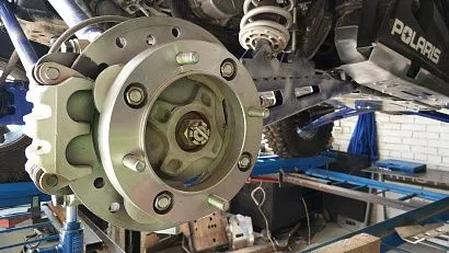 Проставки ступичные 4х156-1"/M12 для RZR  для Polaris Квадроциклов RZR 900 XP, 2011-14