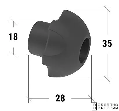 Фиксатор наклонного кронштейна