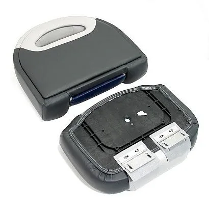 Сиденье мягкое Bass Boat Seat, серо-черное